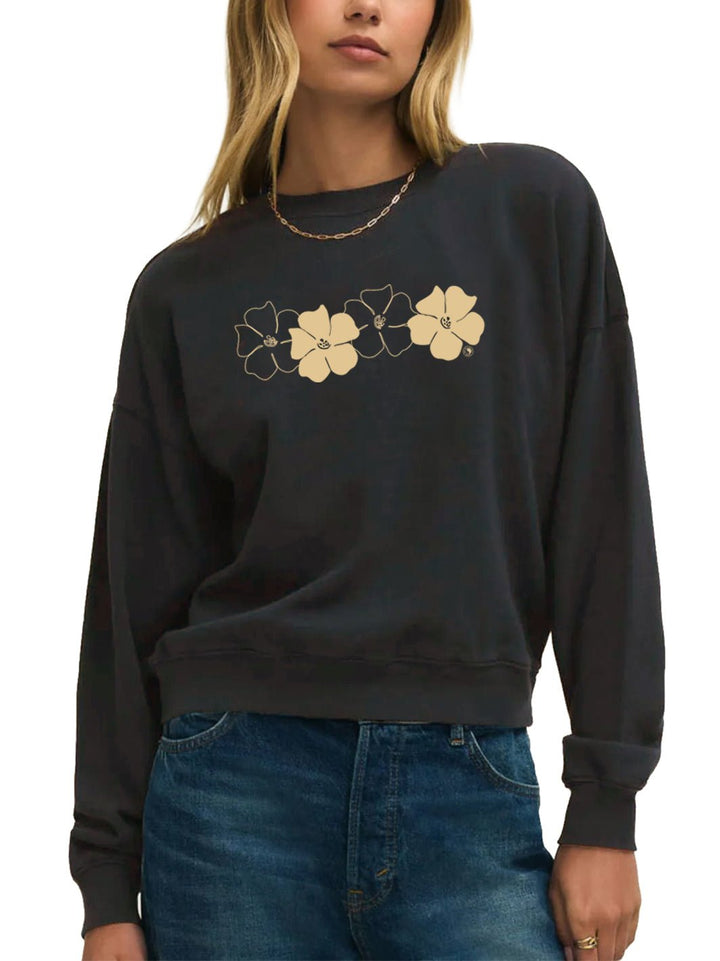 Puakenikeni Love First Date Sweatshirt - T&C Surf Designs