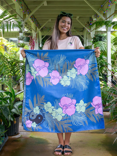 T&C Surf Designs T&C Surf Orchid Garden Microfiber Towel, 