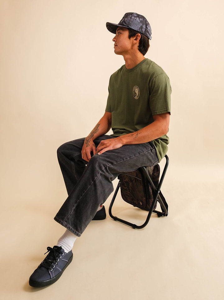 Fern Camo Backpack Cooler Chair