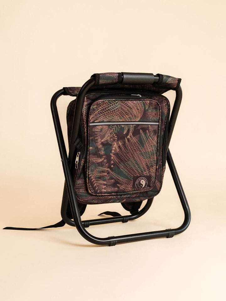 Fern Camo Backpack Cooler Chair