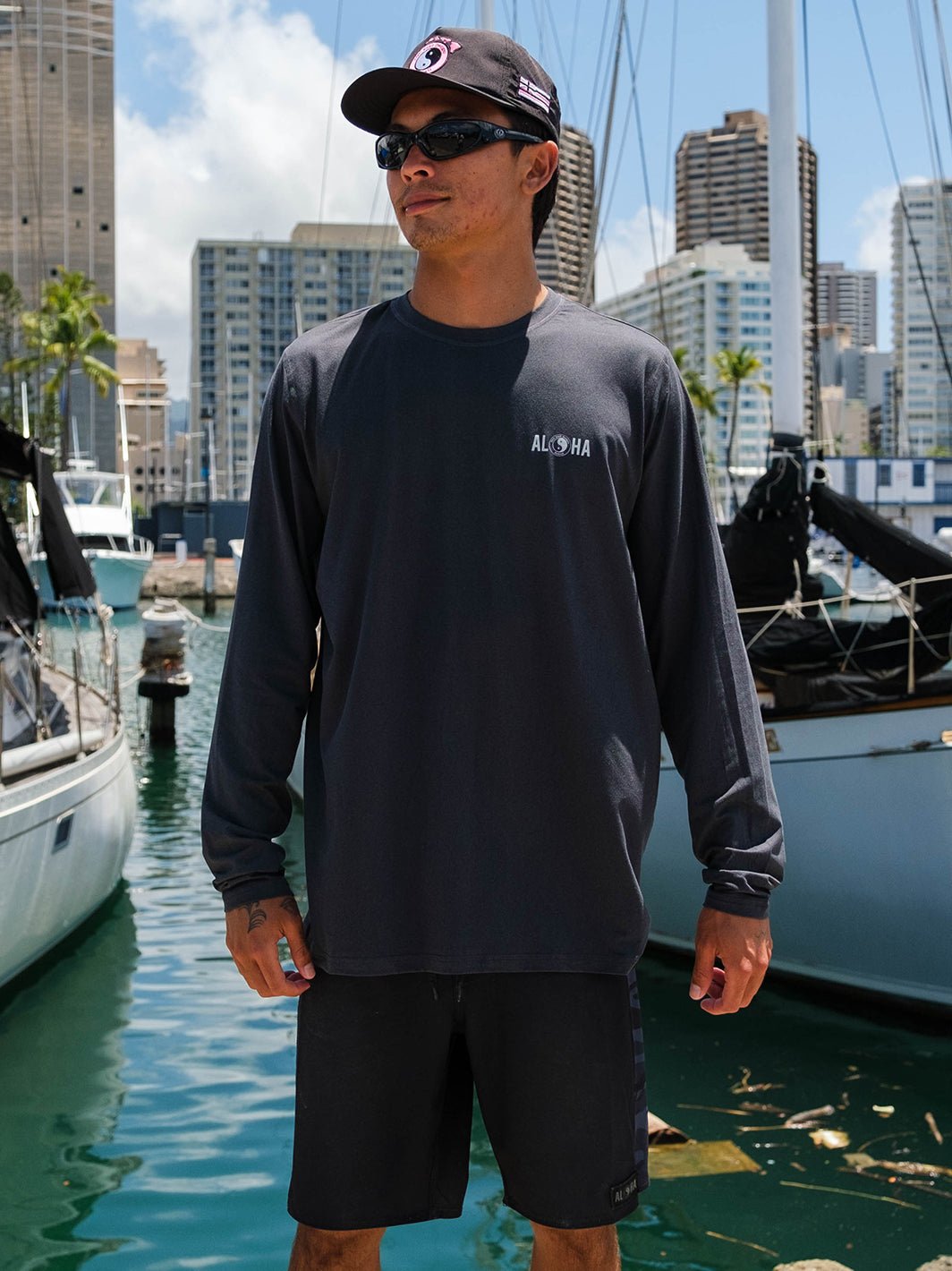 T&C Surf Designs Antix Long Sleeve Rashguard,
