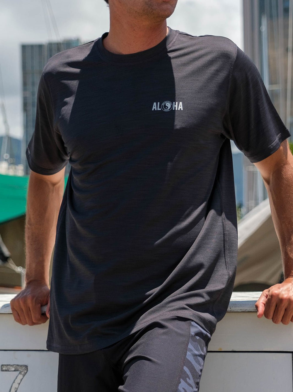 Hybrid Short Sleeve Rashguard - T&C Surf Designs