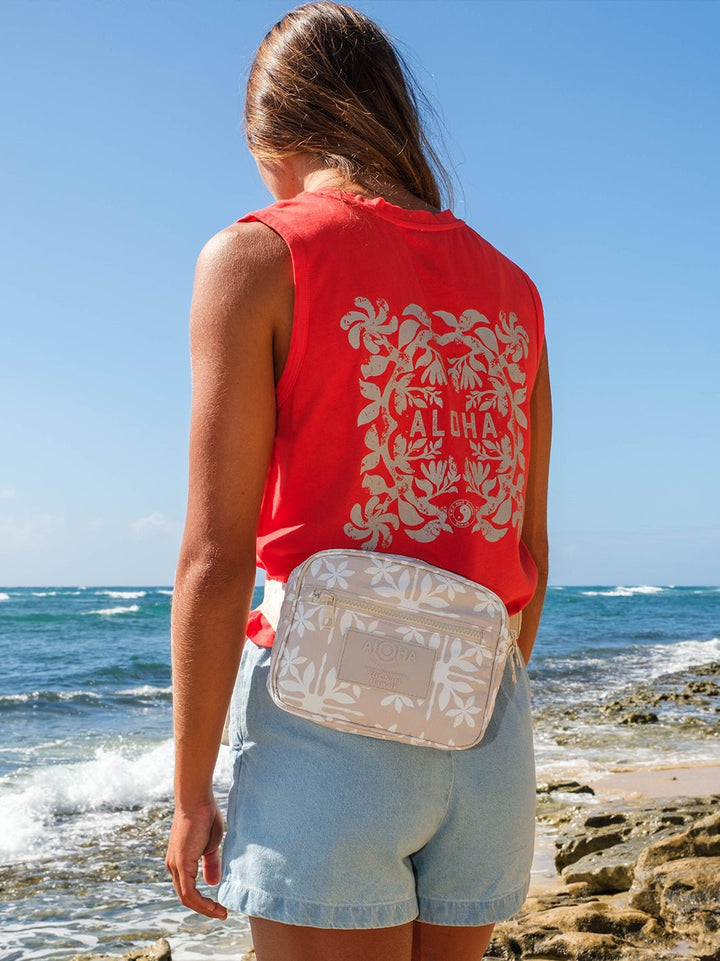 T&C Surf x Aloha Collection Tiare Quilt Hip Pack - T&C Surf Designs