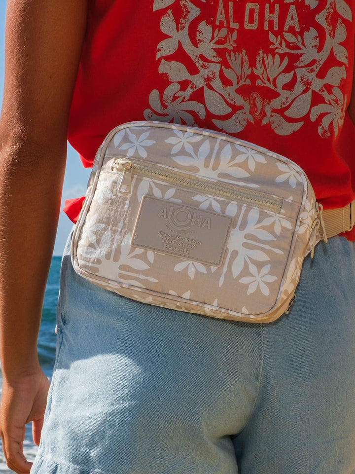 T&C Surf x Aloha Collection Tiare Quilt Hip Pack - T&C Surf Designs