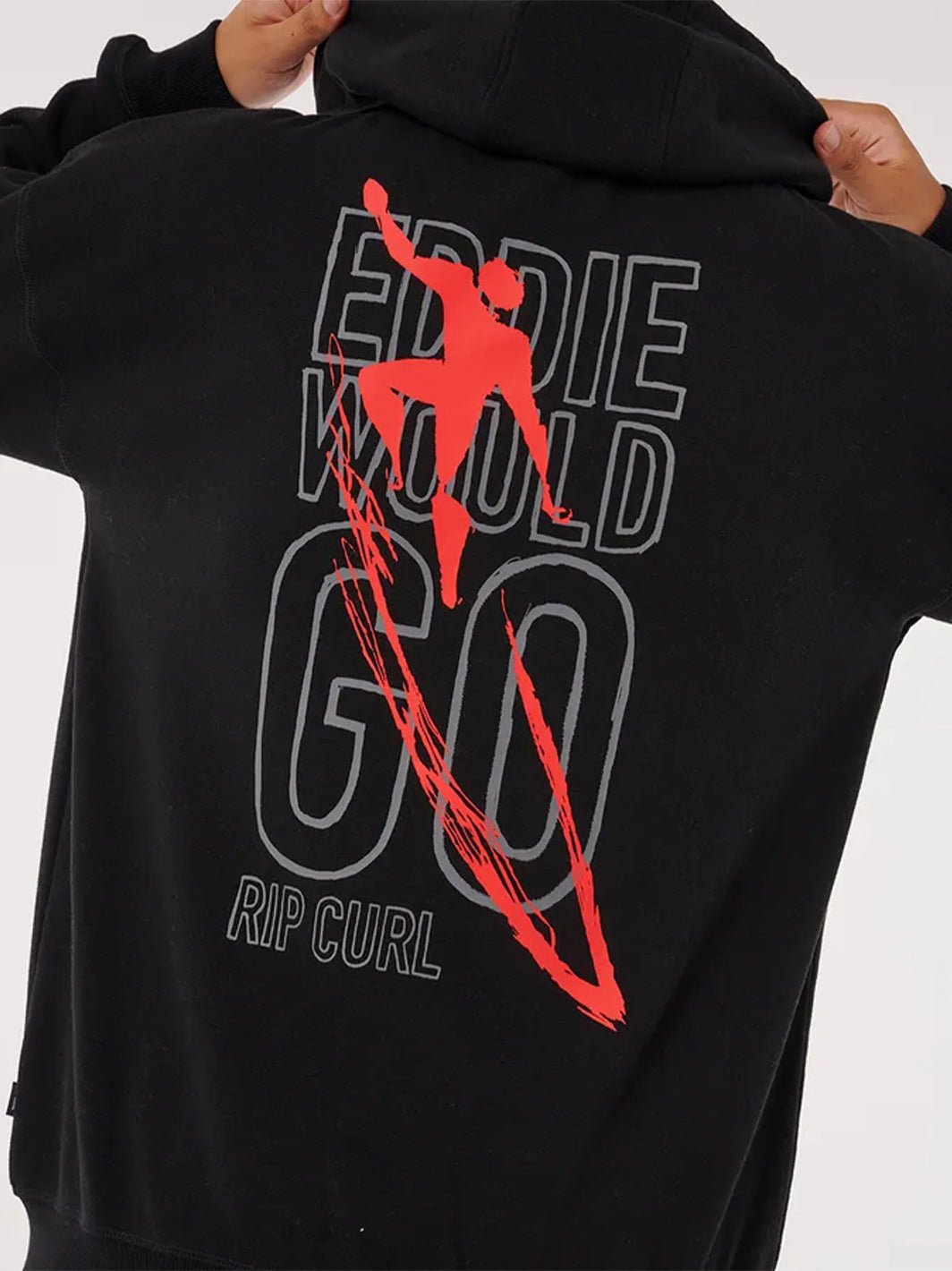 Eddie Would Go Zip Thru Hoodie - T&C Surf Designs