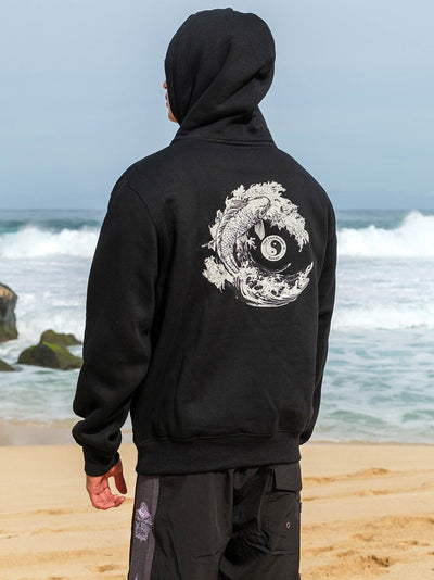 T&C Surf Designs Koi Splash Hoodie,