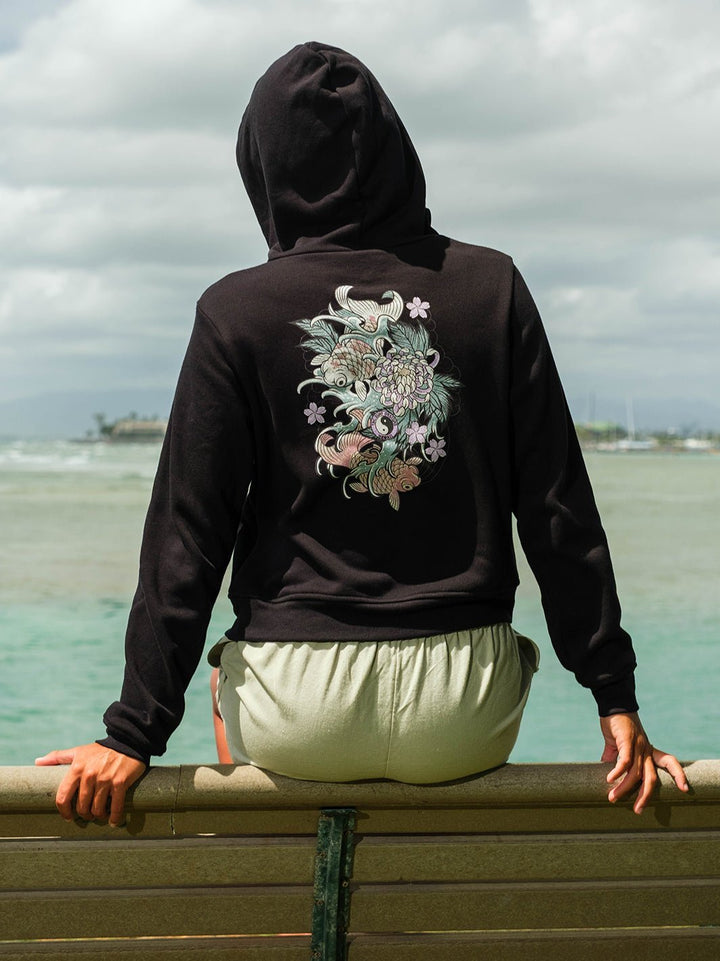 T&C Surf Designs Keiki Koi Classic Pullover Hoodie,
