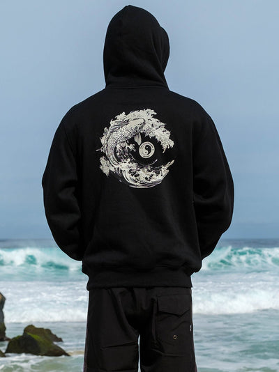 T&C Surf Designs Koi Splash Hoodie,