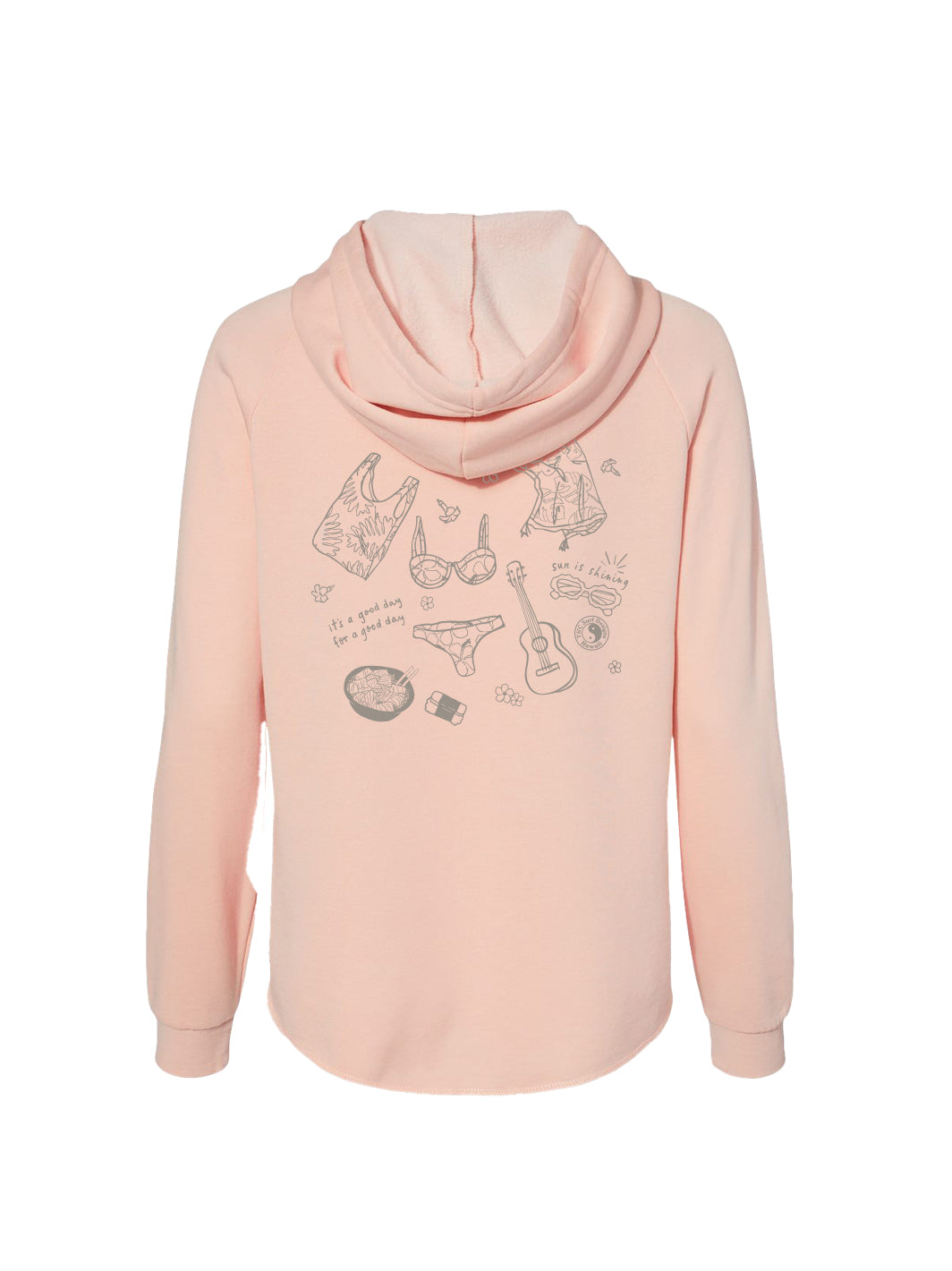 T&C Surf Designs Island Girl Zip Hoodie,