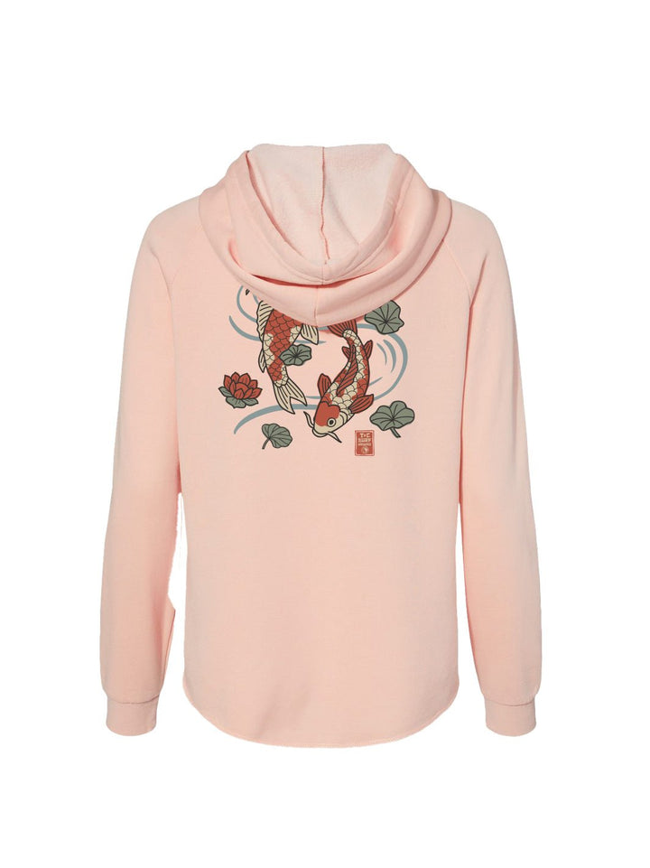 T&C Surf Designs Koi Stamp Zip Hoodie,
