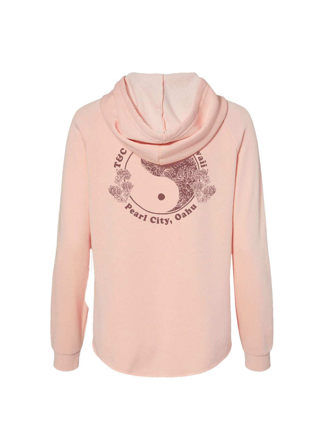 T&C Surf Designs Ohia Outline Zip Hoodie,