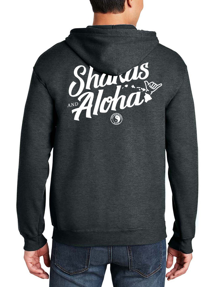 Shakas and Aloha Zip Hoodie - T&C Surf Designs