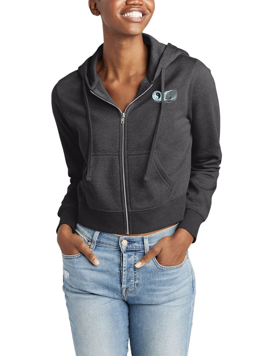 T&C Surf Designs T&C Surf North Shore Banzai Crop Zip Hoodie,