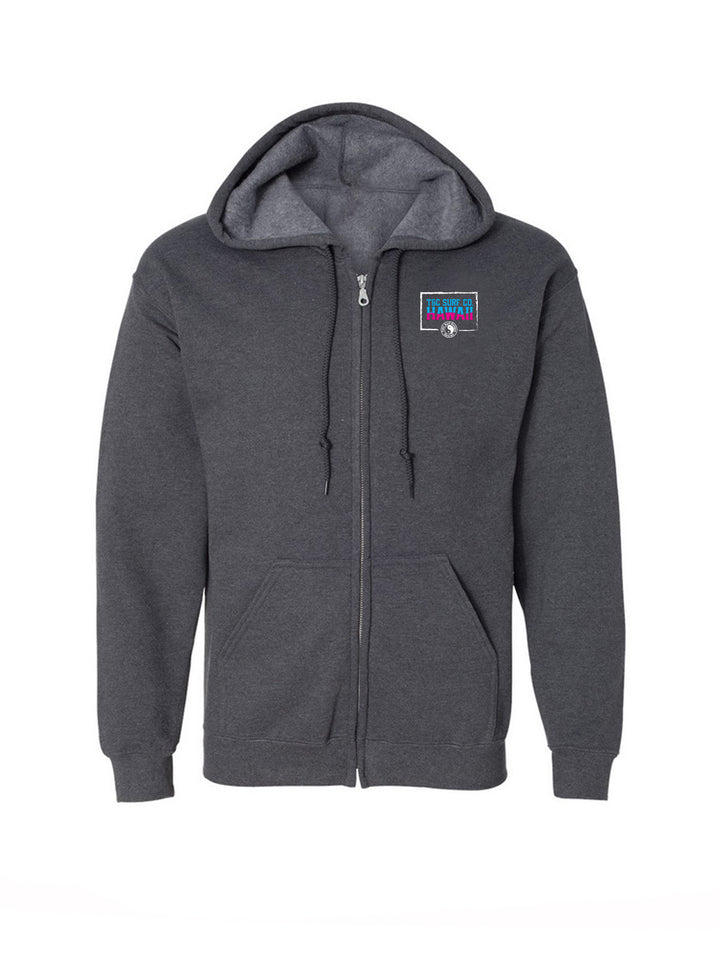 T&C Surf Designs Shave Ice and Paradise Zip Hoodie,