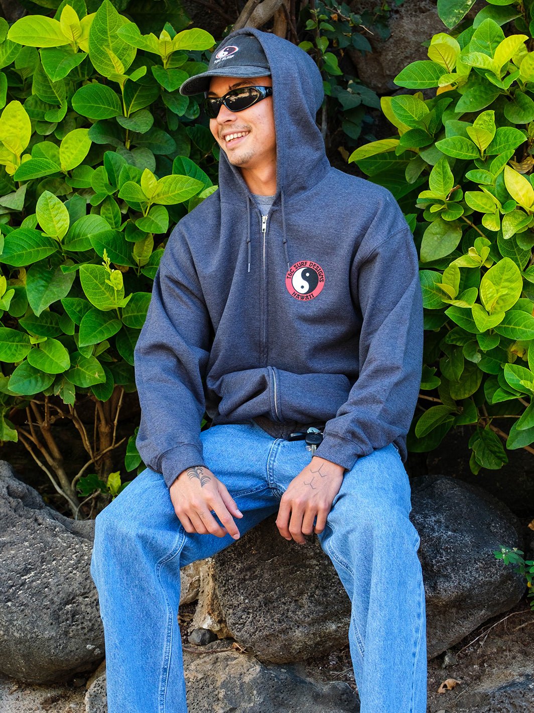Pagoda Zip Hoodie