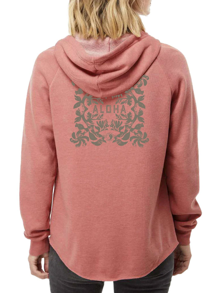 Quilt Stamp Zip Hoodie - T&C Surf Designs