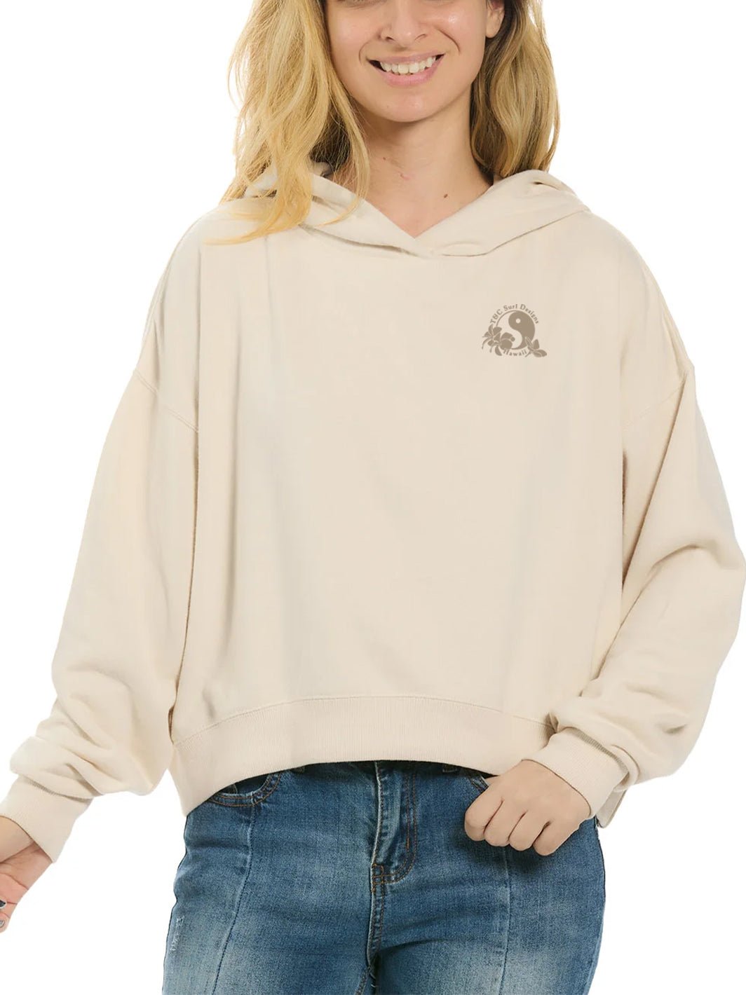 T&C Surf Designs Plumeria Logo Pullover Hoodie,