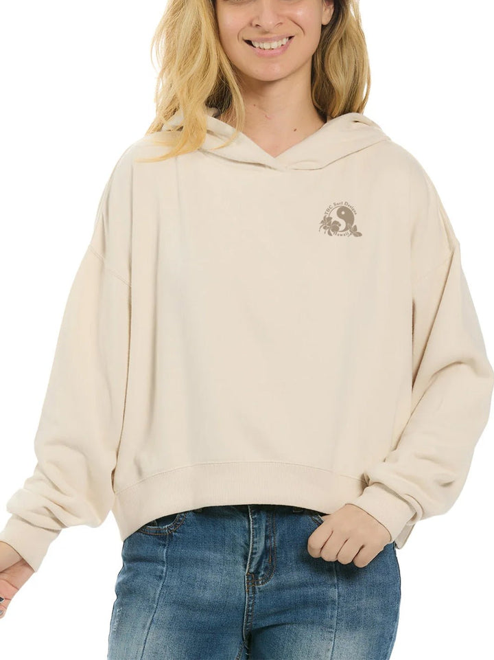 T&C Surf Designs Plumeria Logo Pullover Hoodie,