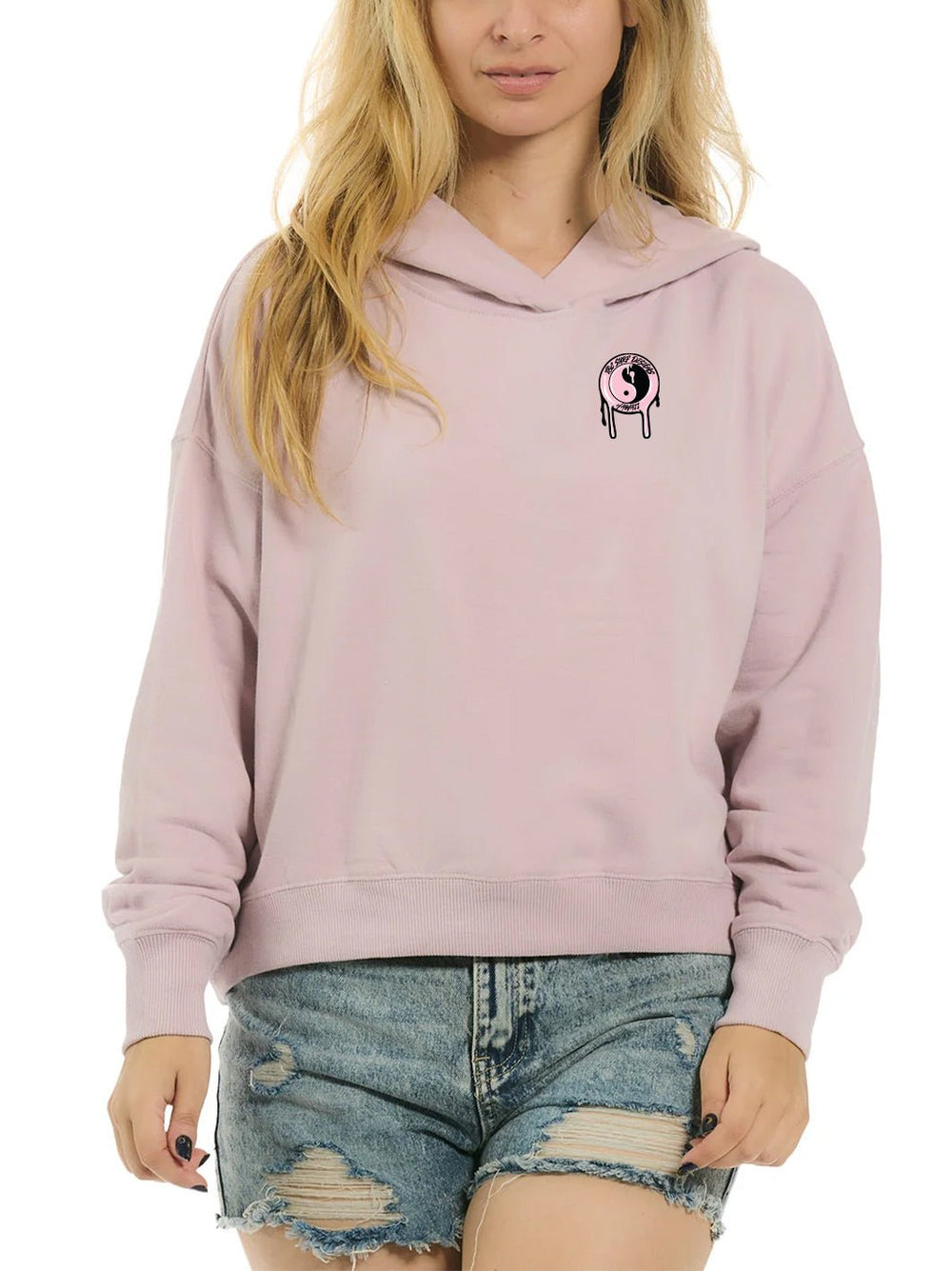 Sakura Drip Pullover Hoodie - T&C Surf Designs