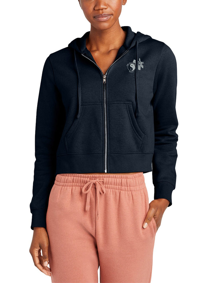 Enjoy the Pua Crop Zip Hoodie - T&C Surf Designs