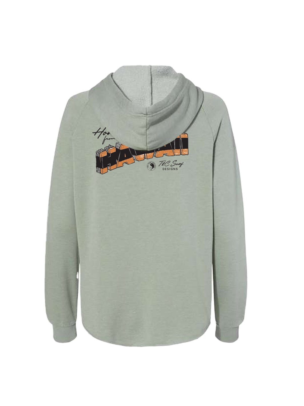 HI Postcard Zip Hoodie