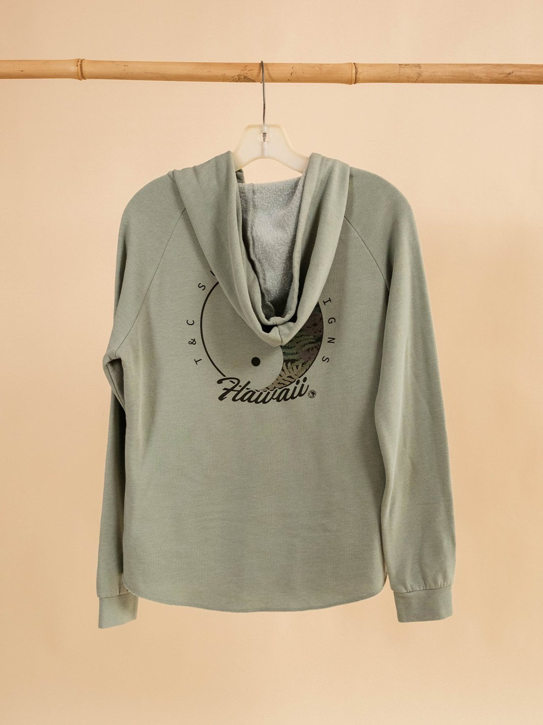 Fern Camo Zip Hoodie - T&C Surf Designs