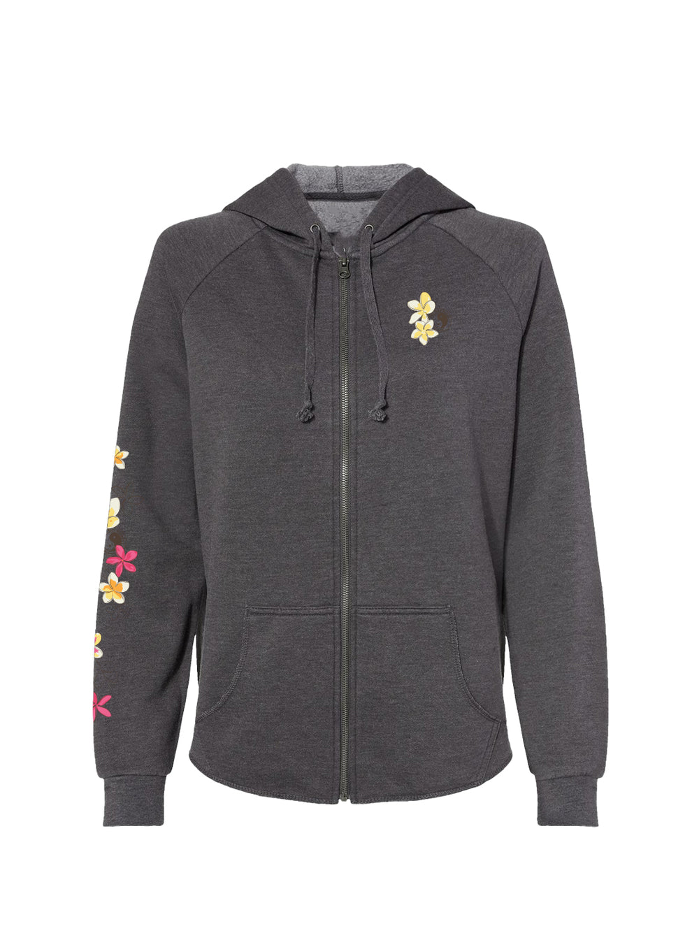 T&C Surf Designs Pua Melia Vertical Zip Hoodie,