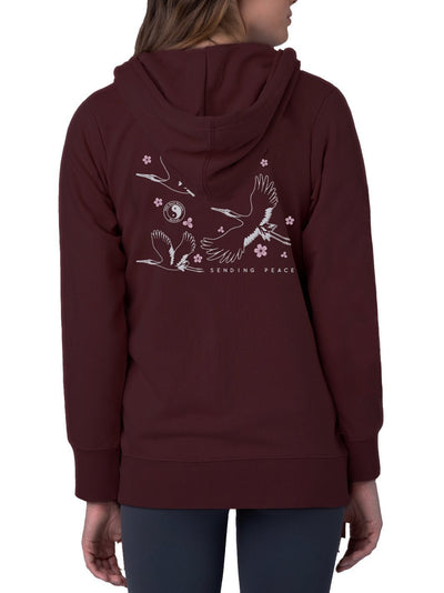 T&C Surf Surf Crane Zip Hoodie - T&C Surf Designs