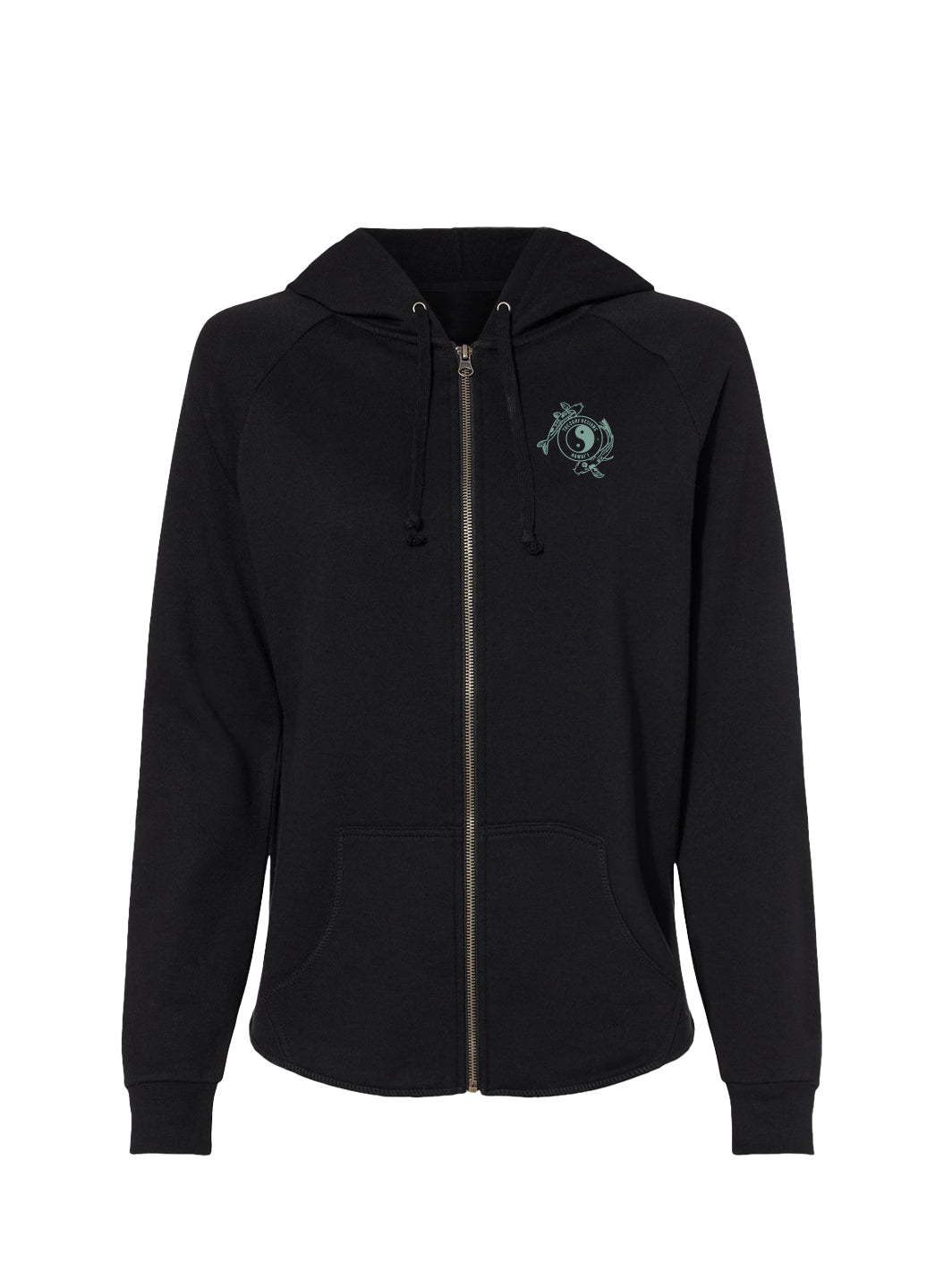 T&C Surf Designs Moonlit Koi Zip Hoodie,