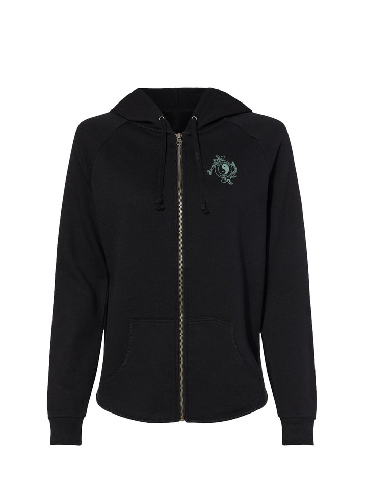 T&C Surf Designs Moonlit Koi Zip Hoodie,