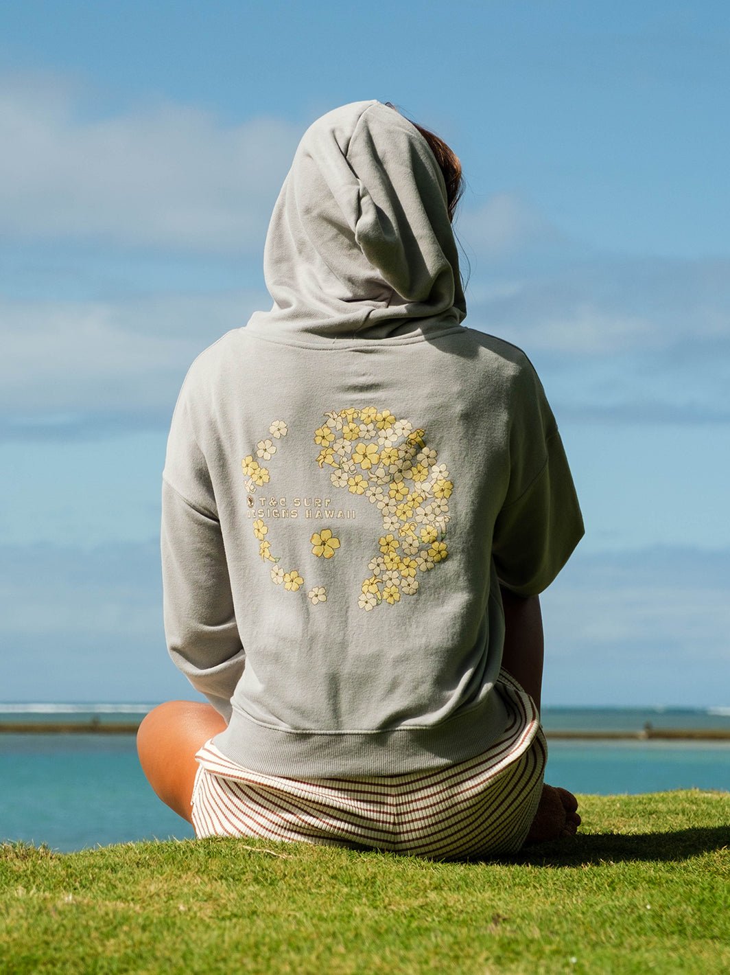Puakenikeni Logo Pullover Hoodie - T&C Surf Designs