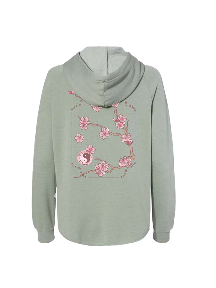 Cherry Ikebana Zip Hoodie