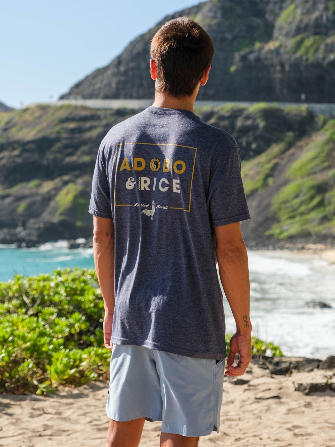 T&C Surf Designs Adobo and Rice Jersey Tee,