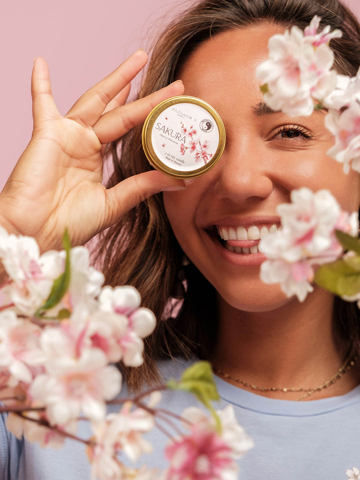 T&C Surf x Jules & Gem 2 oz Sakura Candle