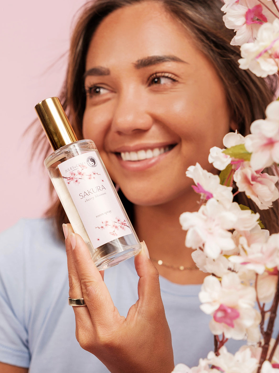 T&C Surf x Jules & Gem Sakura 4 oz Room Spray
