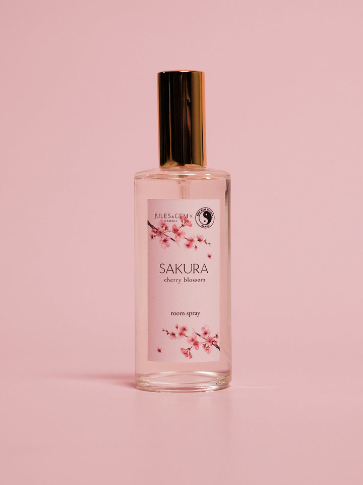 T&C Surf x Jules & Gem Sakura 4 oz Room Spray