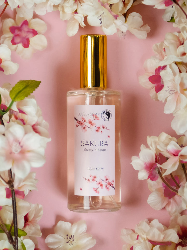 T&C Surf x Jules & Gem Sakura 4 oz Room Spray