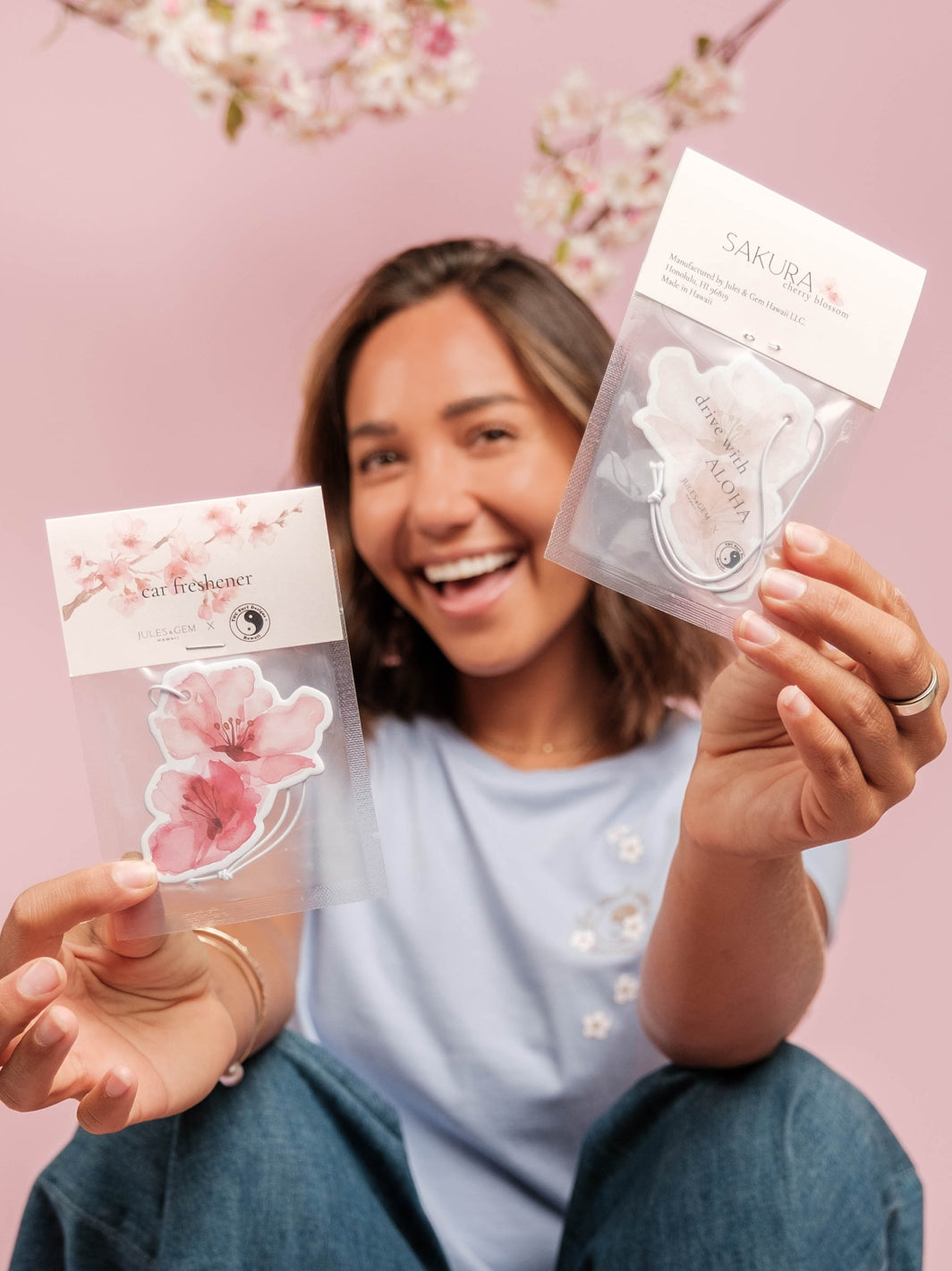 T&C Surf x Jules & Gem Sakura Car Freshener