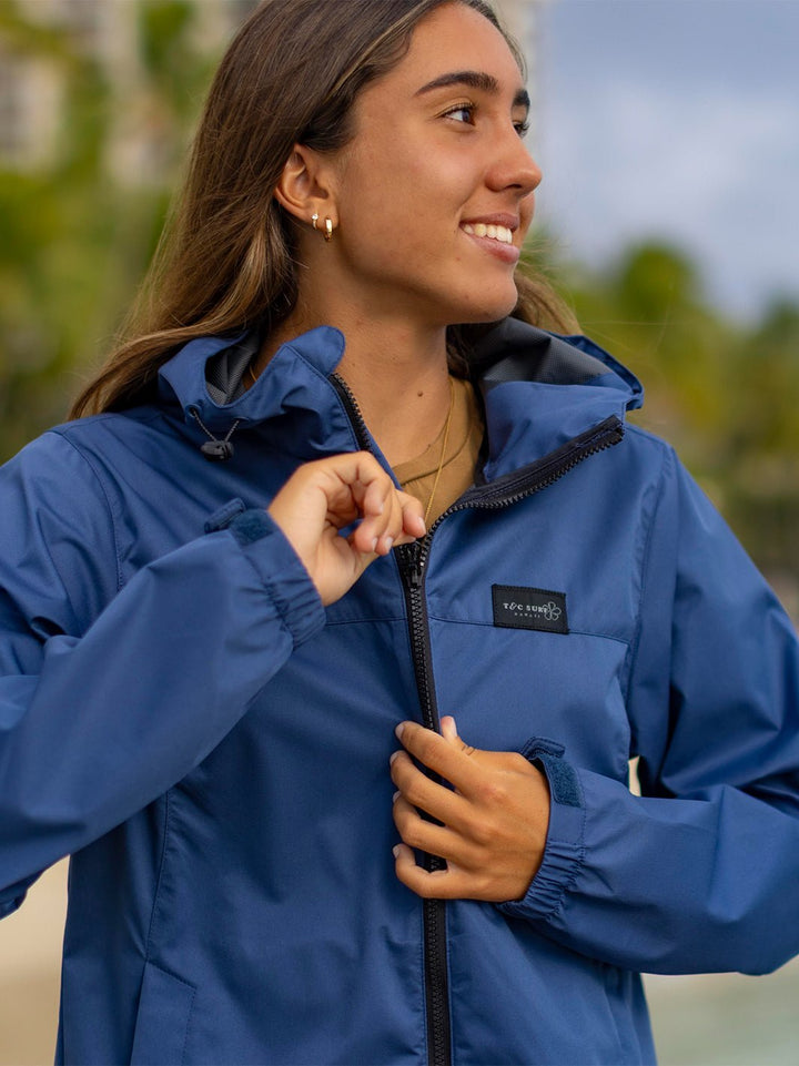 T&C Surf Designs Tina Zip Rain Jacket,