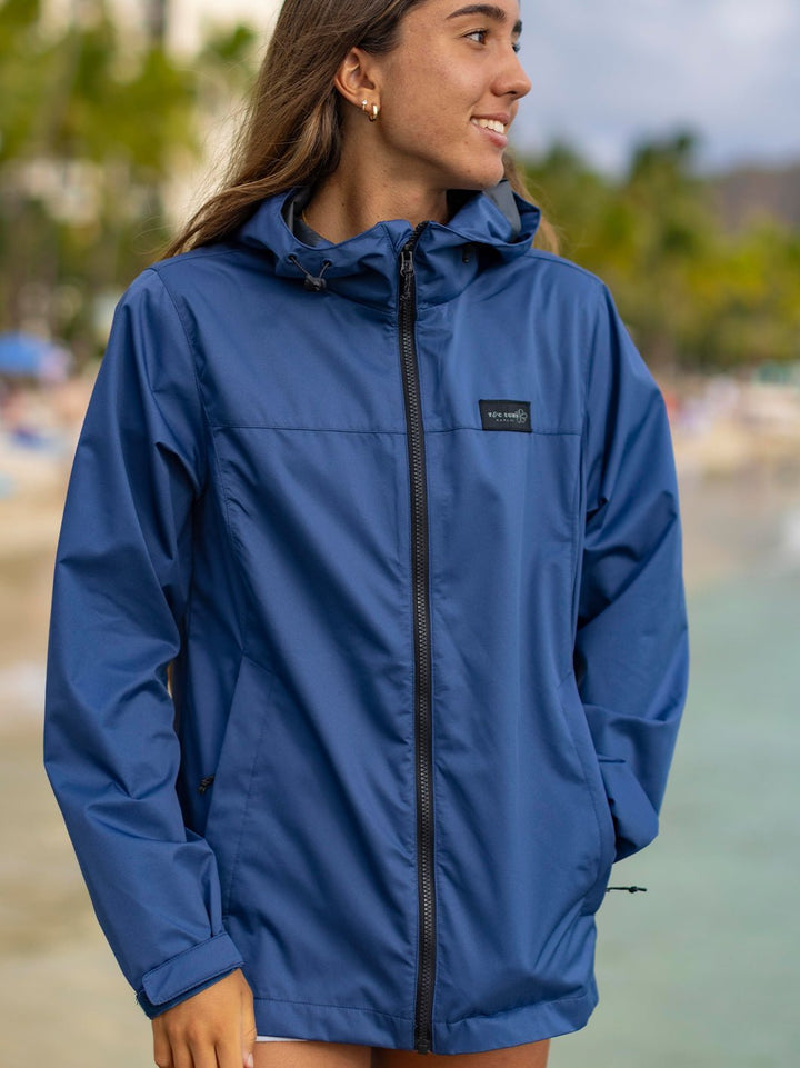 T&C Surf Designs Tina Zip Rain Jacket,