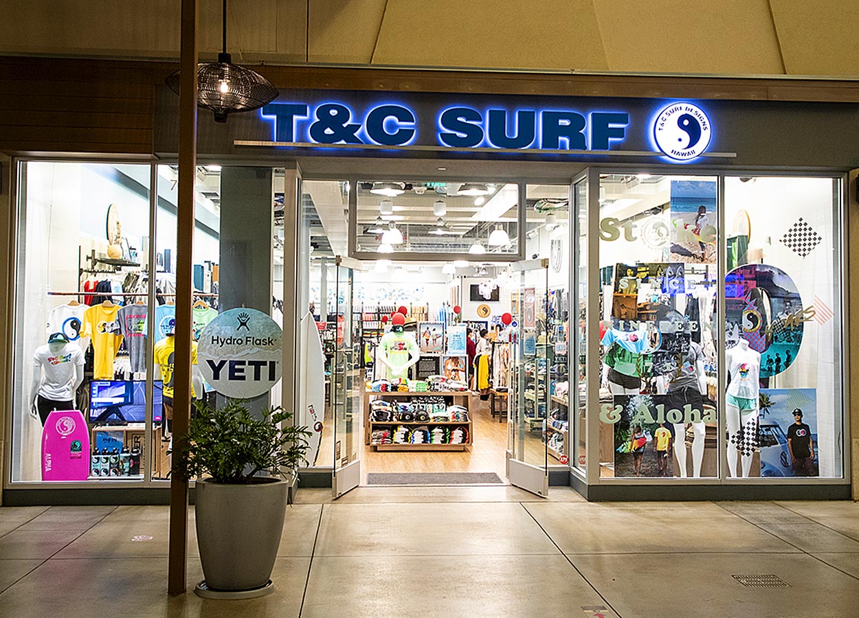 SURF SHOPS – T&C Surf Designs