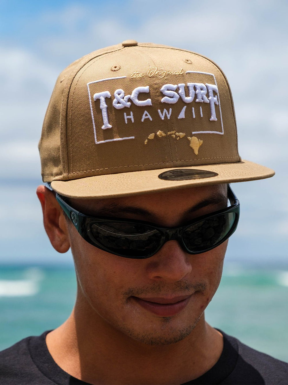 T&C Surf Designs In Frame New Era Cap, Khaki