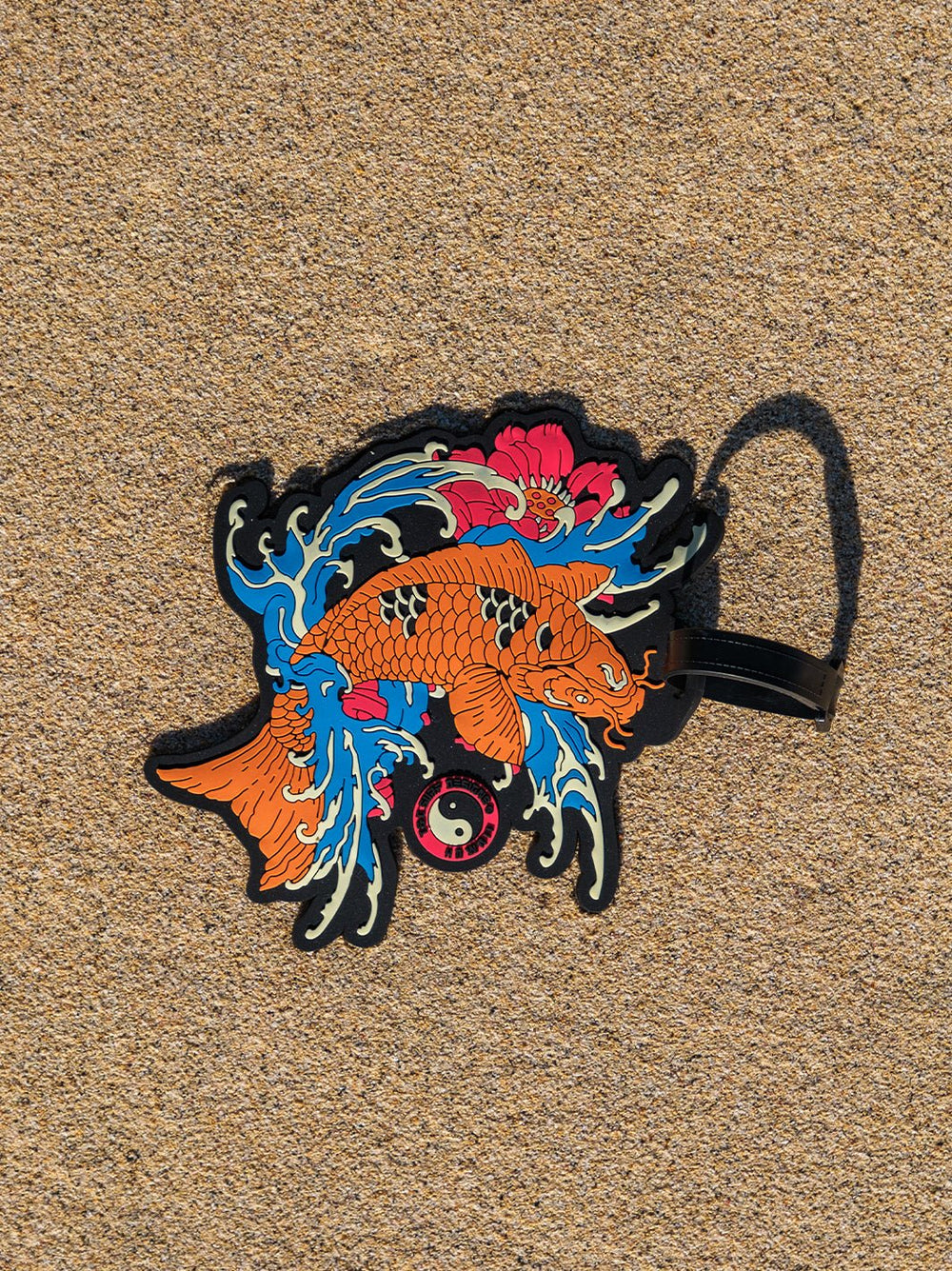T&C Surf Designs Luggage Tag, Koi Story