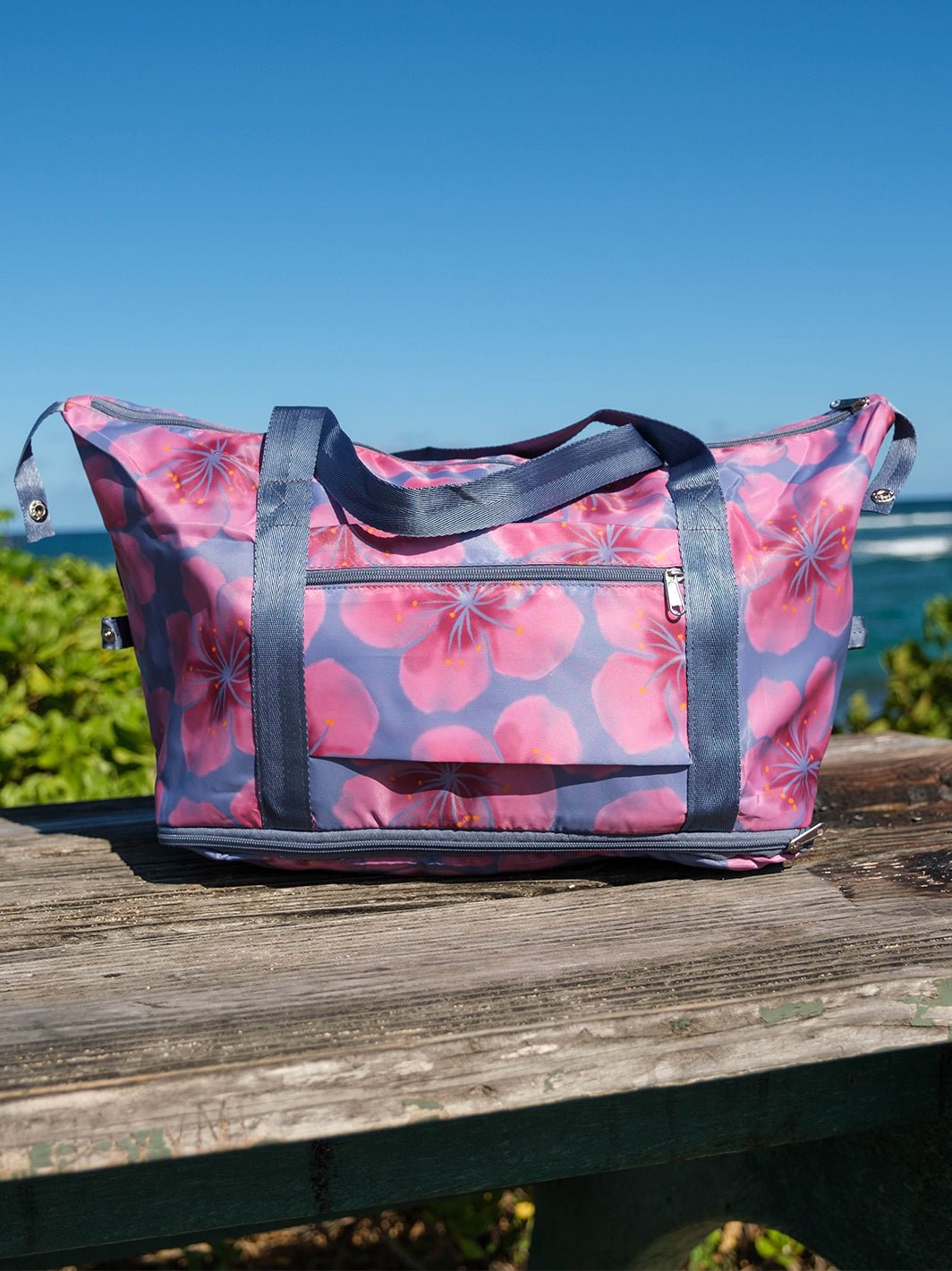 T&C Surf Designs T&C Surf Water Blossom Carry On Tote,