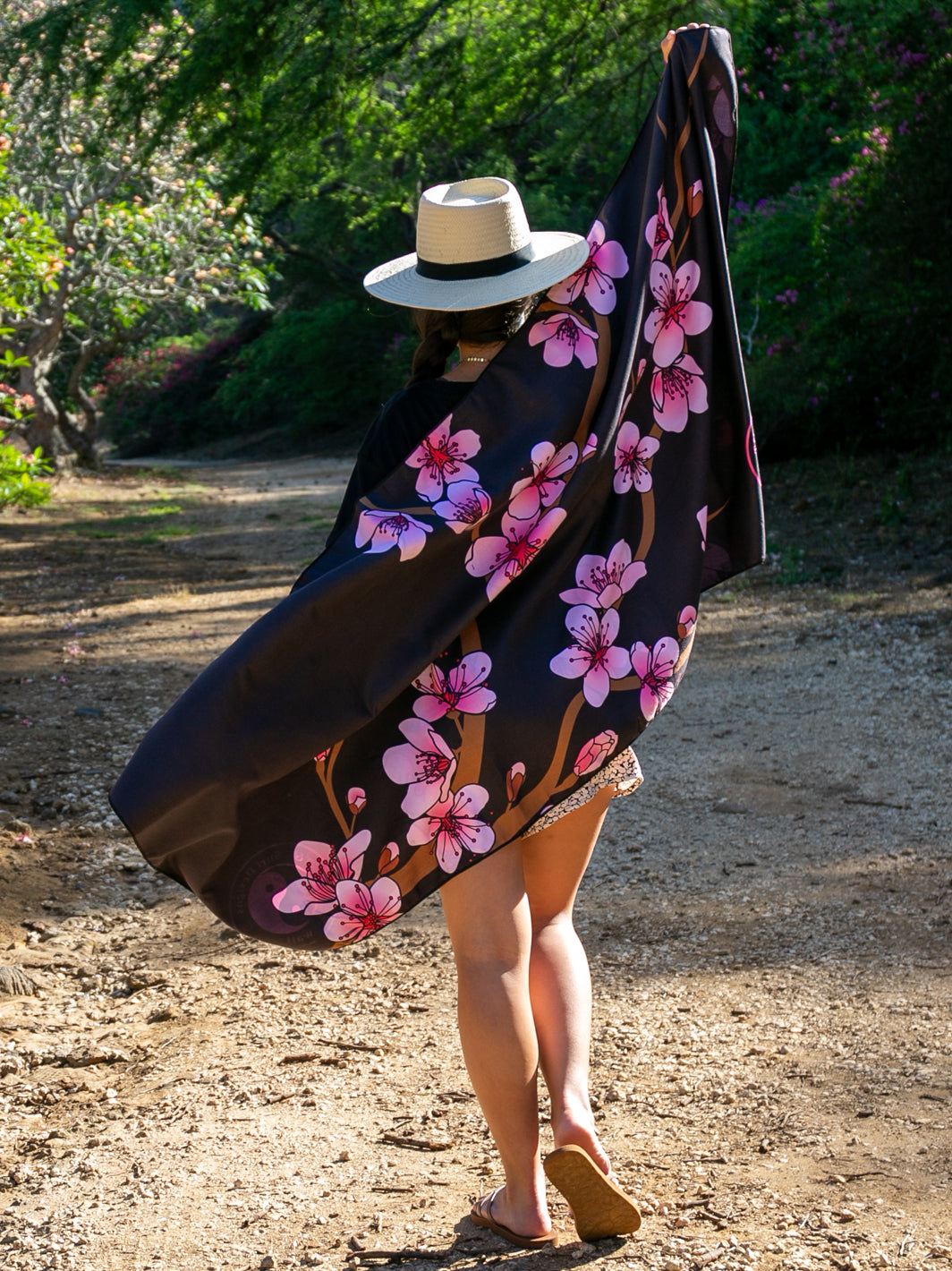 T&C Surf Designs T&C Surf Cherry Bloom Microfiber Towel, 