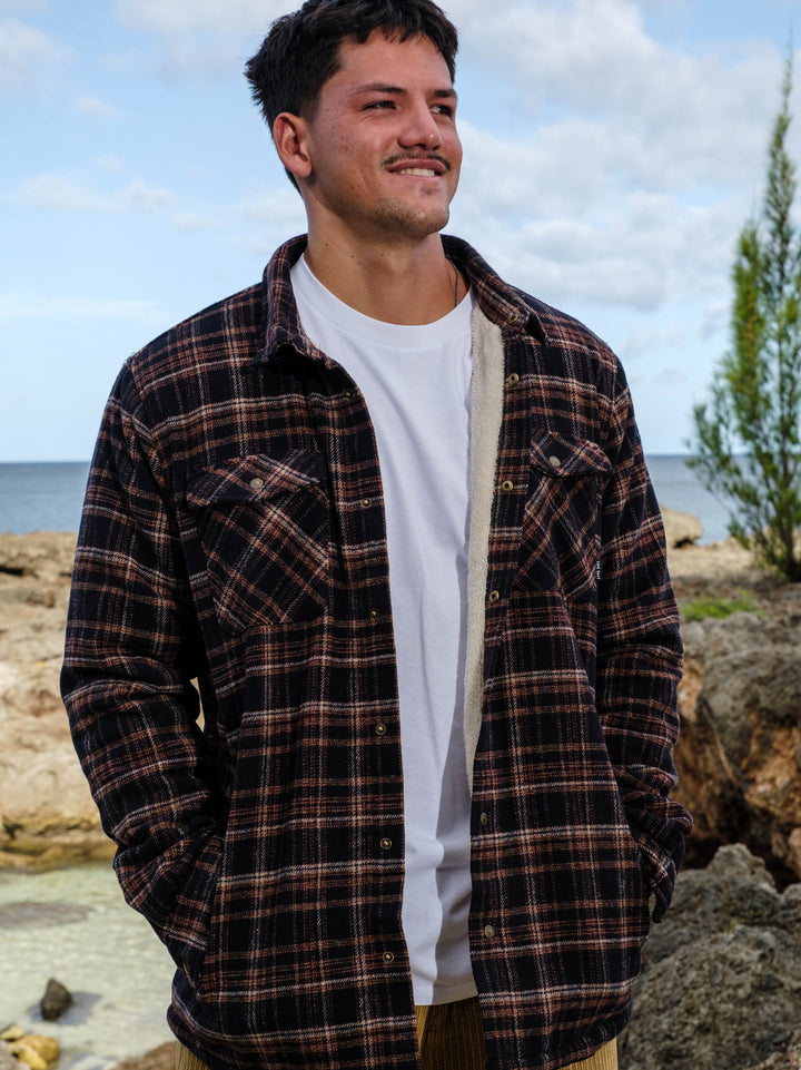 T&C Surf Designs Australia Canyon Sherpa Flannel,