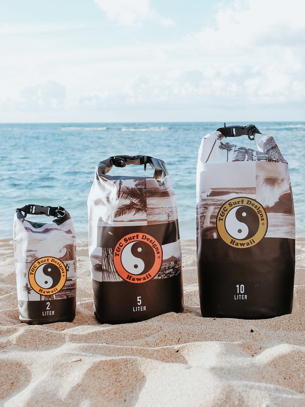 T&C Surf Designs T&C Surf Monotone 5L Dry Bag, 