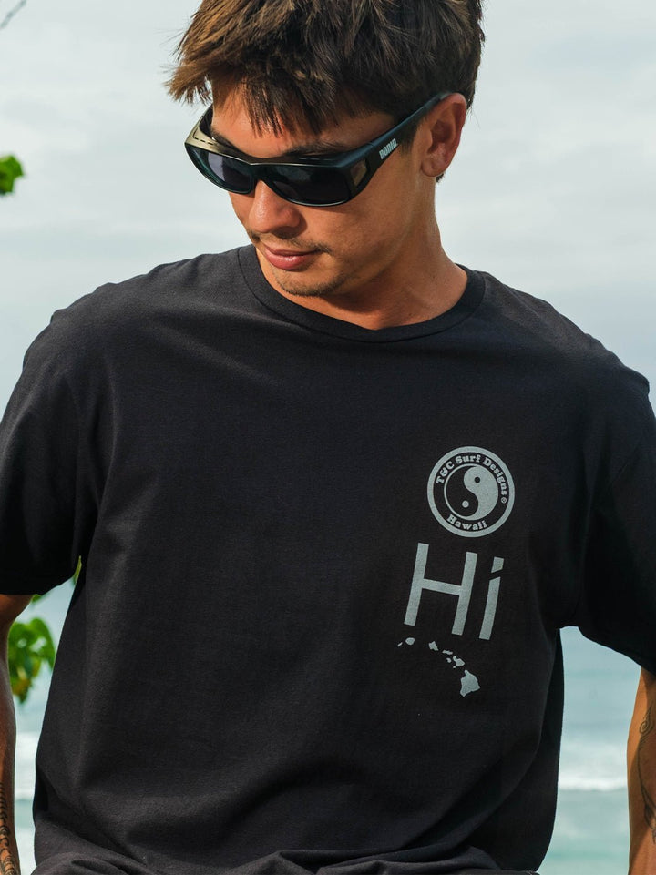 T&C Surf Designs Tone Scenic Square Jersey Tee,
