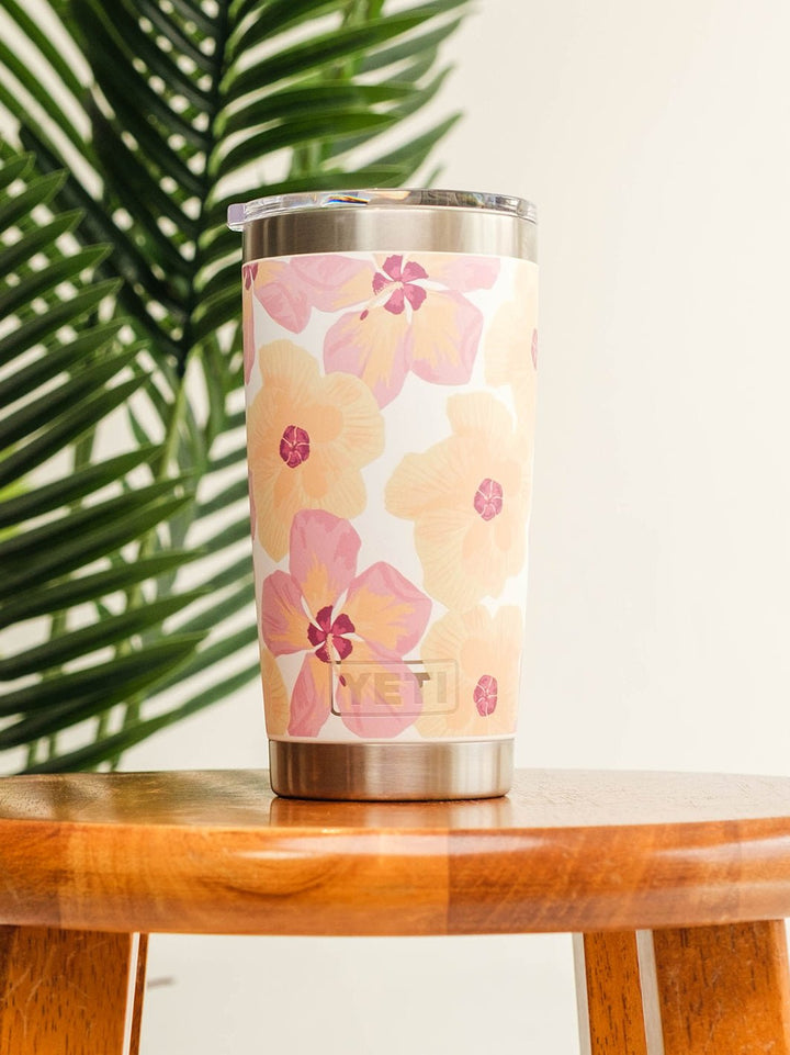 T&C Surf Designs T&C Surf 20 oz Watercolor Hau Tumbler Yeti,