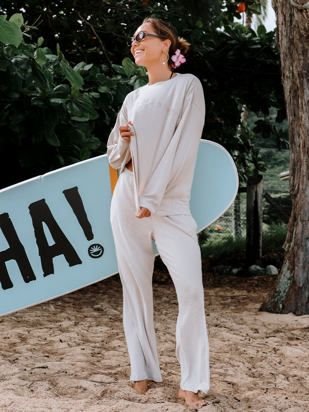 T&C Surf Designs Australia Horizon Rib Crew,